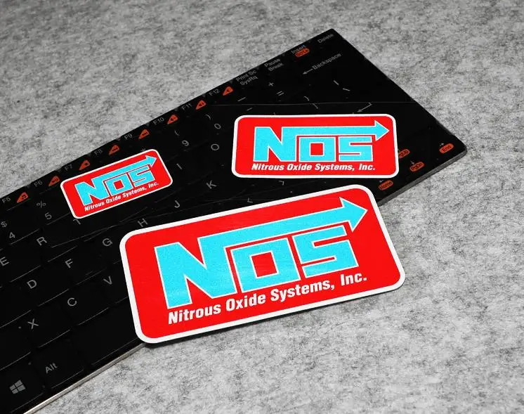 Наклейки с системой окиси азота 3 размера | Автомобили и мотоциклы