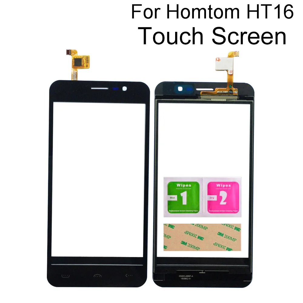 

Мобильный сенсорный экран Экран сенсорный Панель для HOMTOM HT16 сенсорный Экран объектив Сенсор Запчасти инструменты клейкую ленту 3м
