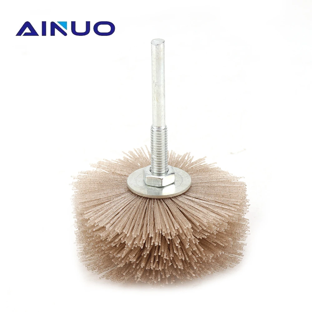 Абразивный проволочный шлифовальный круг нейлоновая кисть для полировки дерева