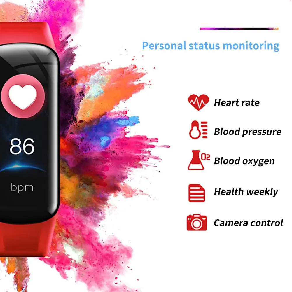 Умный Браслет C1 plus с функцией отслеживания здоровья многофункциональные