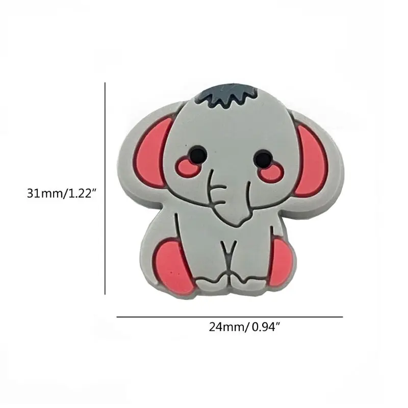 

Baby Teething Toys Silicone Beads Food Grade Silicone DIY Pacifier Chain Pendant Accessories Baby Teethers