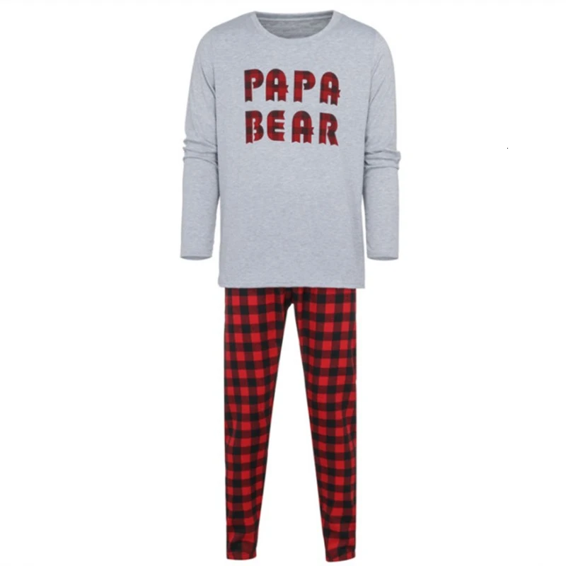 NIU160 LILIGIRL Family Matching Outfits Christmas Clothes Pajamas Suit Father Women Kid Baby Sleepwear Nightwear Xmas Pjs Sets Clothing - Цвет: NIU160