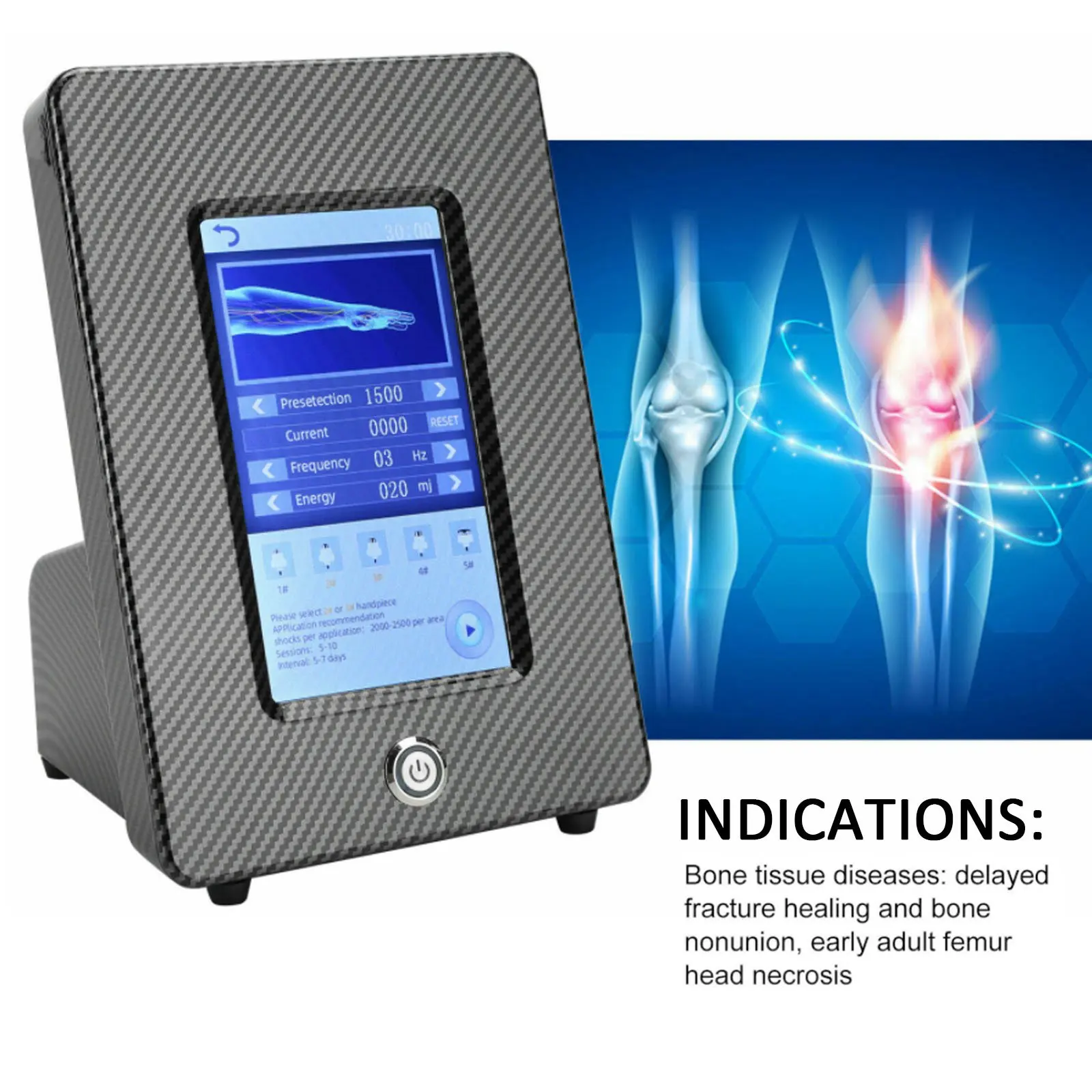 

Extracorporeal Shockwave Therapy Machine Physiotherapy Shock Wave Therapy Machine ED Treatment Pain Relief Massager Instrument