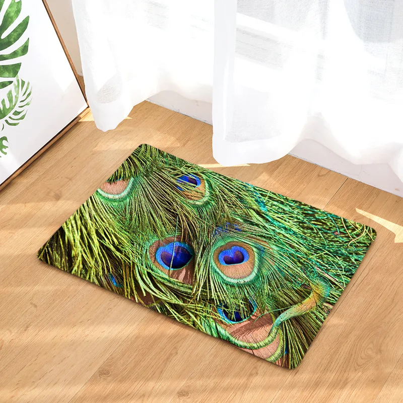 Новый продукт термотрансферный фланелевый японский павлин цифровая печать