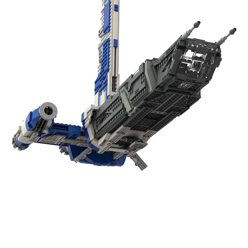 

MOC 44568 Fallen Planet Series Game Mantis Building Block Model Falling Battle Ship Building Block Children Toy Christmas Gift