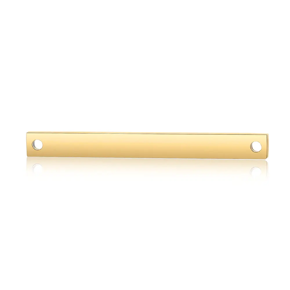 3pcs/lot 100% Stainless Steel Mirror Polished Engraving 3.5-35mm Square Blank Bar For Necklaces Wholesale | Украшения и