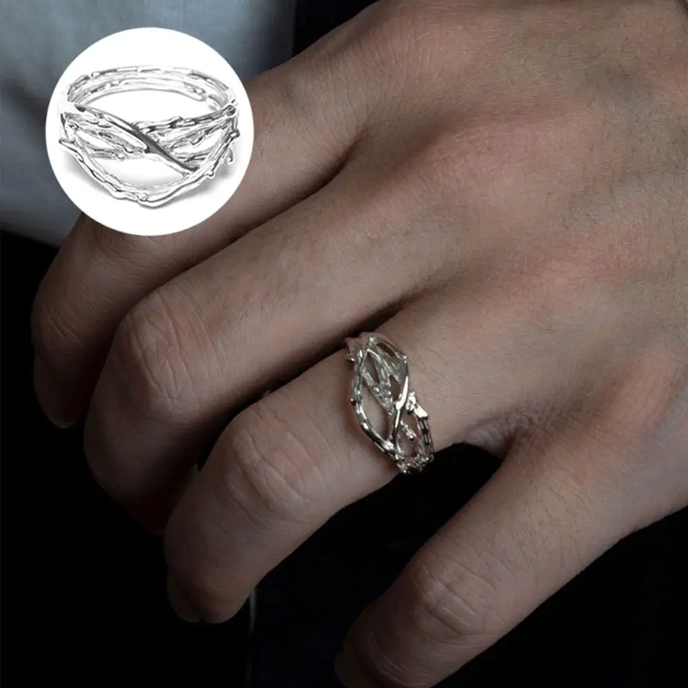 

Minimalist Geometric Party Gift Irregular Ring Thorn Opening Adjustable