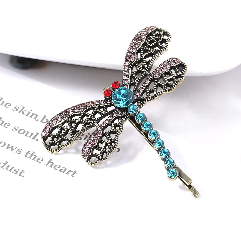 Заколка для волос Coraline Dragonfly Шпилька Bobbypin ожерелье филигранные кружевные