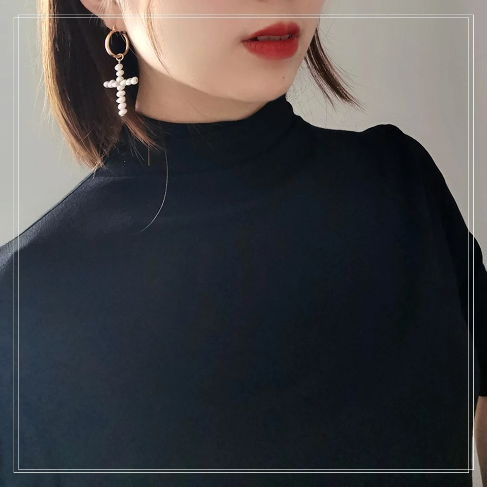 

S925 pure silver pure gold natural irregular earrings lady temperament sweet cross modeling girlfriend free delivery