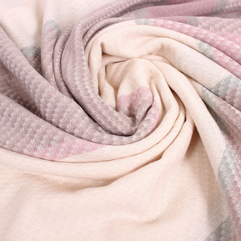 

Ladies Scarf Autumn Winter Thick Tassel Warm Shawl Japanese Korean Style All-Match Scarves Imitation Cashmere Feminine Foulard