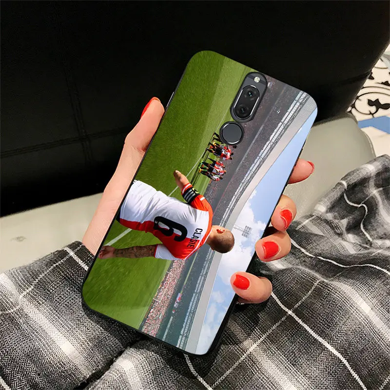 Чехол для телефона Feyenoord Rotterdam FC чехол Huawei Mate10 20X черный мягкий из ТПУ Nova 3 3E Nova5 P9 P10