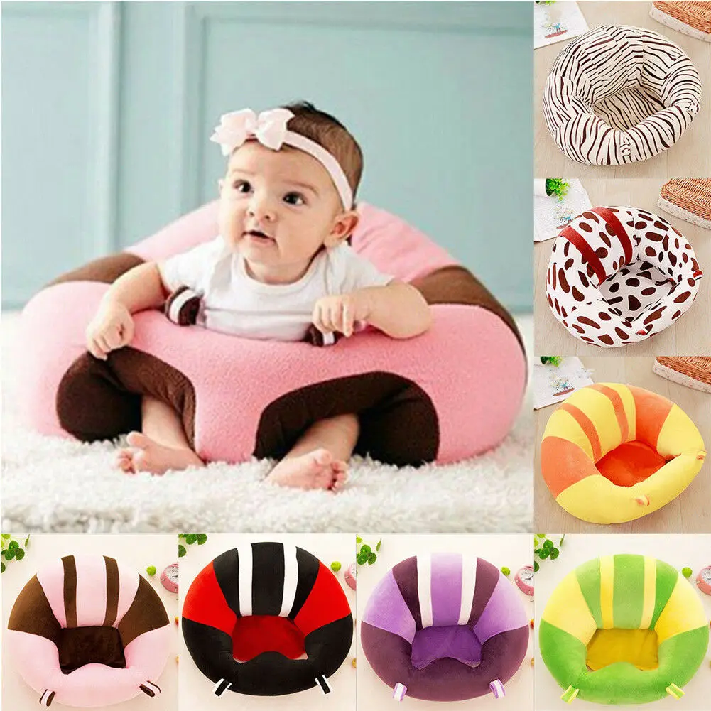 

2021 Brand New Infant Toddler Kids Baby Support Seat Sit Up Soft Chair Cushion Sofa Plush Pillow Toy Bean Bag Animal Sofa Seat