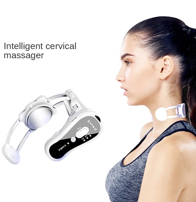 

Free shipping Smart Neck Massager Neck Massager Neck and Shoulder Household Hot Compress Electric Neck Kneading Multi-Purpose