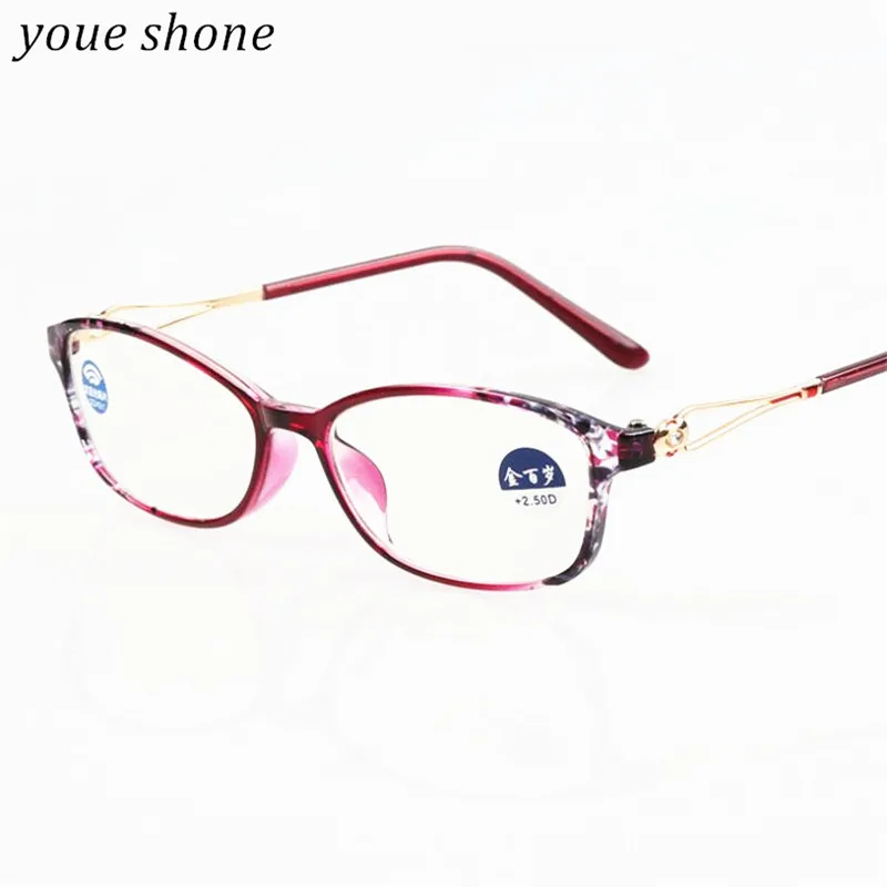 Youe shone Модные женские очки для чтения красивые оптические девочек Ochki Degree Gafas De