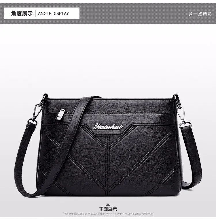 2019 Bolsas роскошные женские сумки из мягкой кожи дизайнерские через плечо для