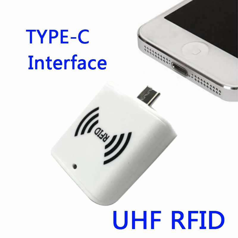 

13.56mhz ISO14443A HF tiny size RFID OTG Android phone USB Type-c interface portable Handheld IC card reader