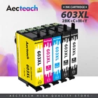 Aecteach новый совместимый T603XL 603XL патрон чернил для принтера Epson XP-2100 XP-2105 XP-3100 XP-3105 XP-4100 XP-4105 WF-2810 WF-2830