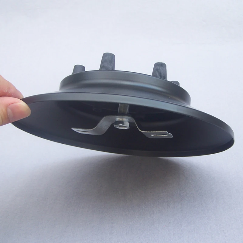 

Black/White Ceiling Mounted Plate DIY Lamp Base Vintage Chandelier Spider Lights Fixture Retro Porous Lamp Holder Accesories