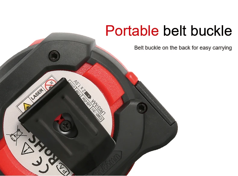 LM40T 2 in 1 Laser Ranging Tape Measure Buildings, Interior and Exterior Decoration Design Engineering Measurement rangefinder