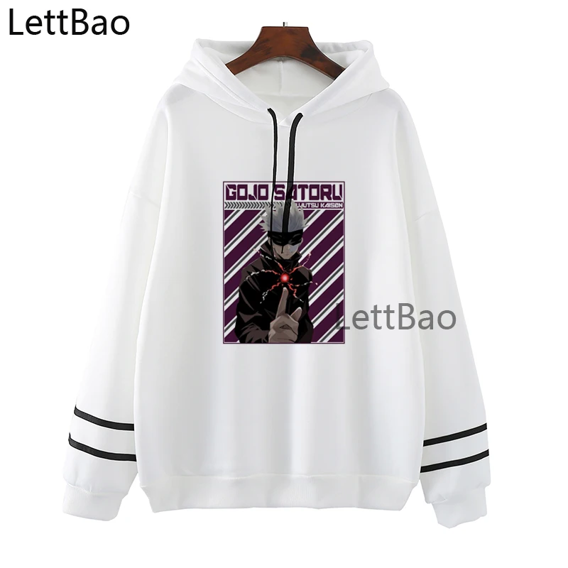 

Толстовки в стиле Харадзюку, худи юютсу, кайсен, Джоджо Сатору, женская одежда, повседневные худи в эстетическом стиле, смешные Топы с длинны...