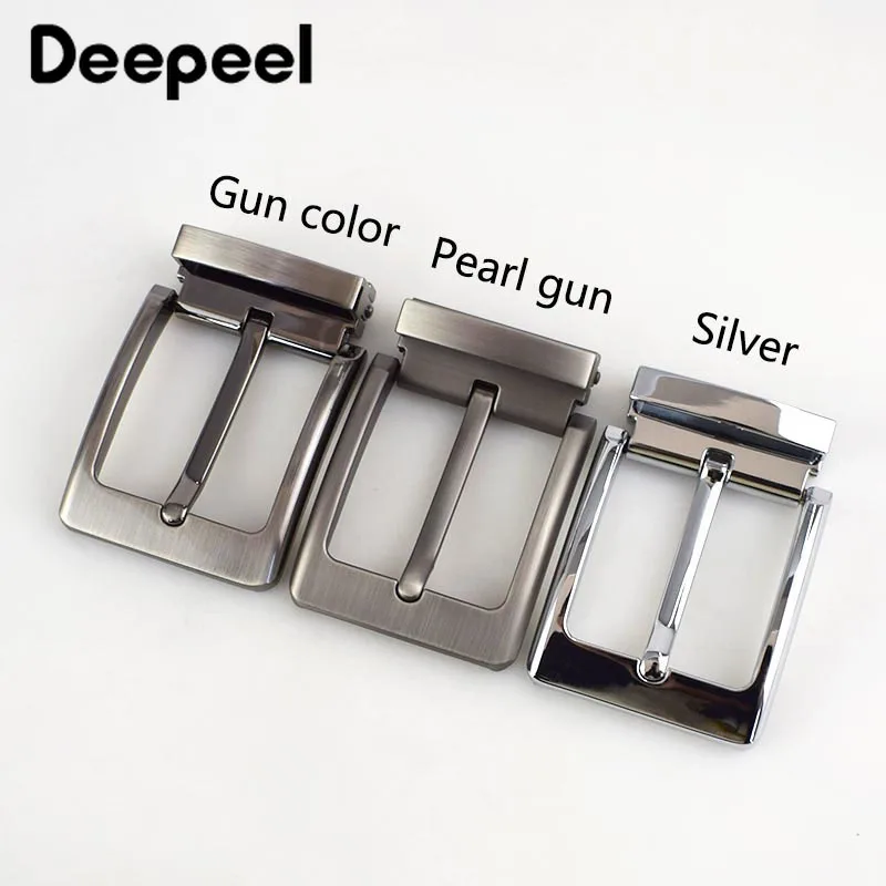 Deepeel 3 шт. 40 мм Для мужчин Pin код пояс с декоративной металлической пряжкой и пряжки