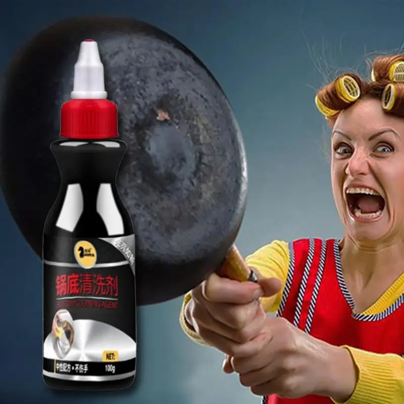 100 г моющее средство для удаления ржавчины сожженных Красители черный весы