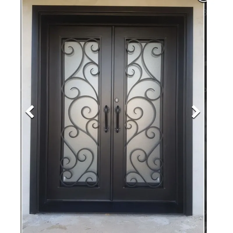 Hench 100% Steels Metal Wrought Iron Double Doors | Обустройство дома