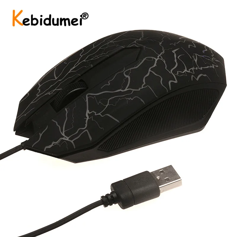 Новый цветной светодиодный компьютерный игровой мышь профессиональная