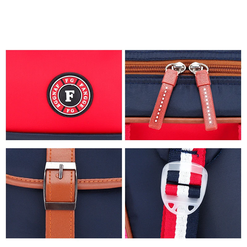 

High Quality Backpacks For Girls Boys Waterproof Student School bag Kids Book Bags British style School Bags mochila infantil