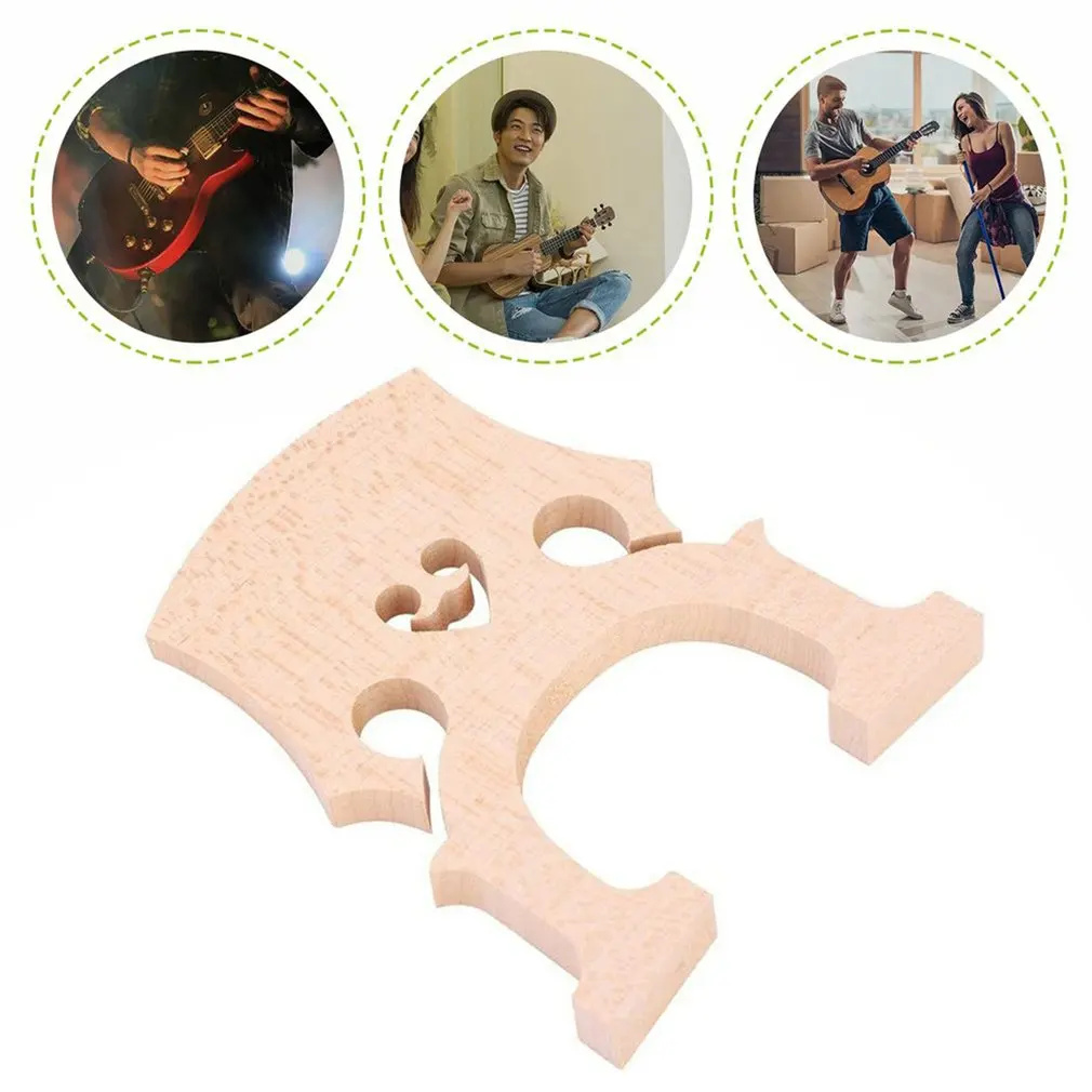 

Full Size 4/4 Music Instrument Cello Bridge Maple 4/4