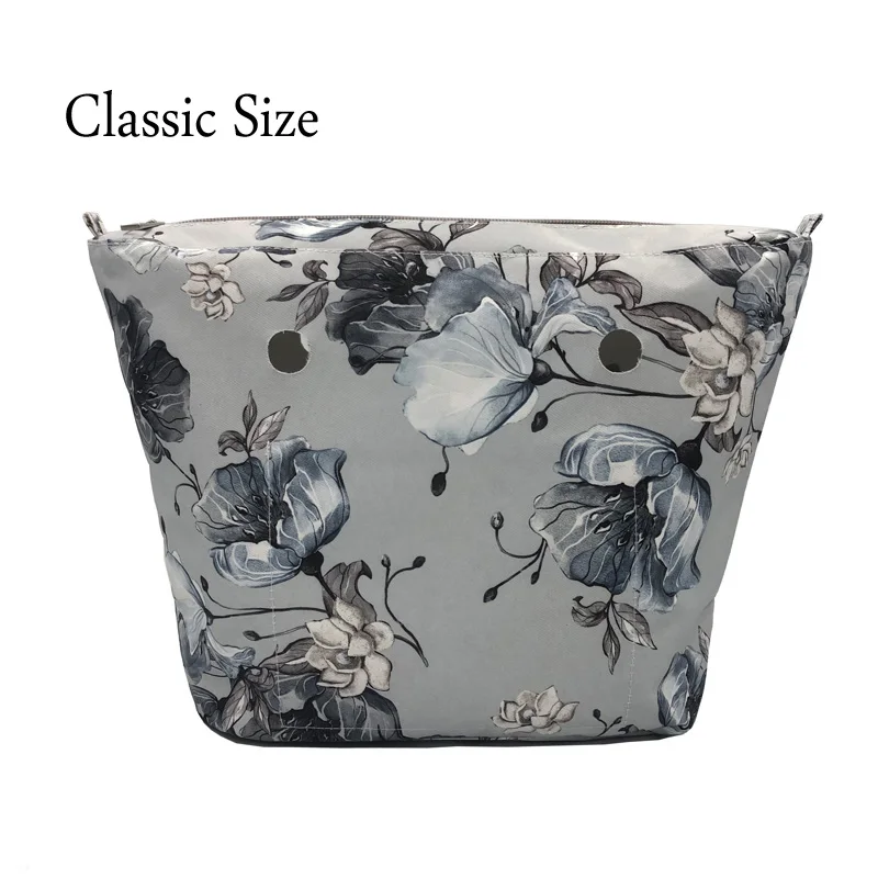 Классическая Мини Цветочная подкладка с цветным принтом внутренний карман на