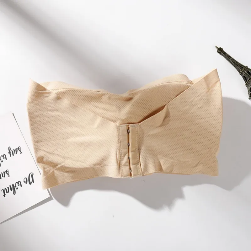 Женское нижнее белье женские дышащие Нескользящие Бюстгальтеры без бретелек