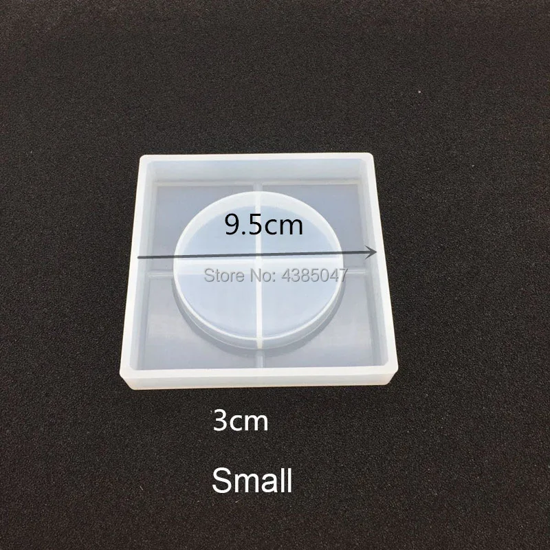 3 различных размера квадратной пепельницы высушенные цветы из смолы