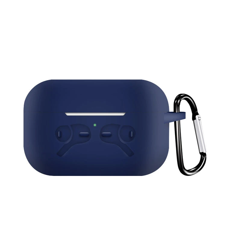 Ультратонкий силиконовый чехол для AirPods Pro 2019 с беспроводной зарядкой защитный