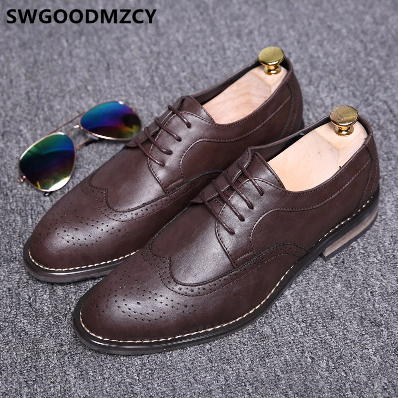 Туфли-оксфорды мужские классические кожаные брендовые для парикмахера | Обувь