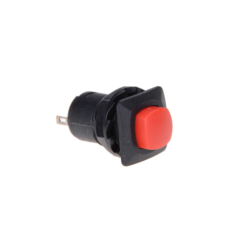 

1pcs AC 12V Momentary Non Latching Red / Green Round Cap Push Button Switch