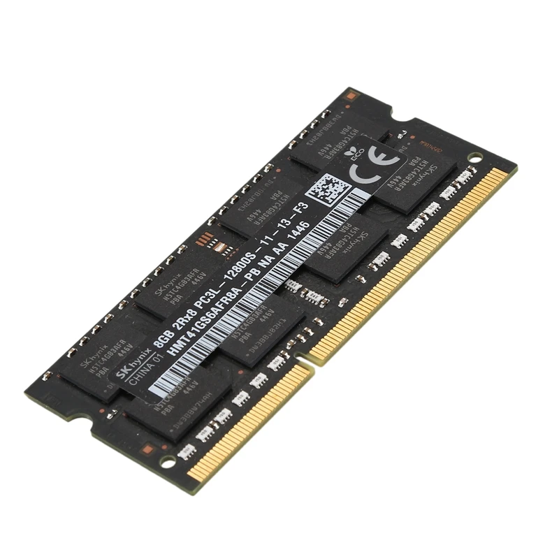DDR3L 8GB 1600MHz PC3L-12800S RAM Memory SODIMM Low Voltage 1.35V 204-PIN for Laptop Notebook(Black) | Компьютеры и офис