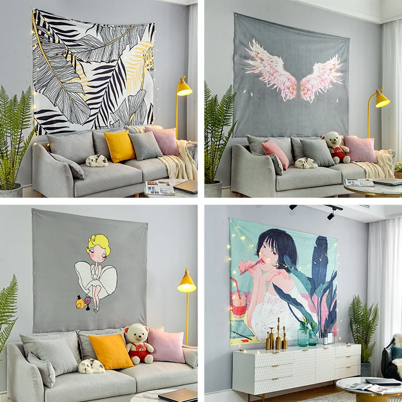 

Anime Tapestry Landscape Wall Decoration Home Decoration Accessories for Bedroom Ev Dekorasyon Aksesuarlar Tapestry BG50TY