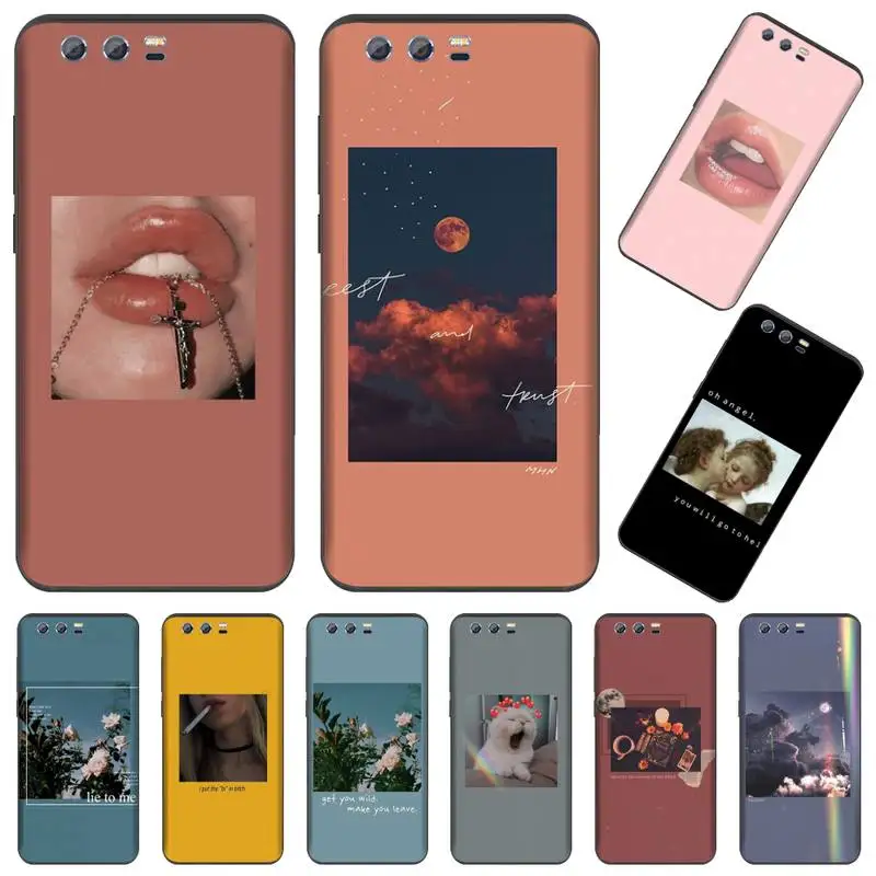 Винтажный цветочный чехол для телефона Huawei Honor view 7a5.45 дюймовый экран 7c5.7inch 8x 8a 8c 9