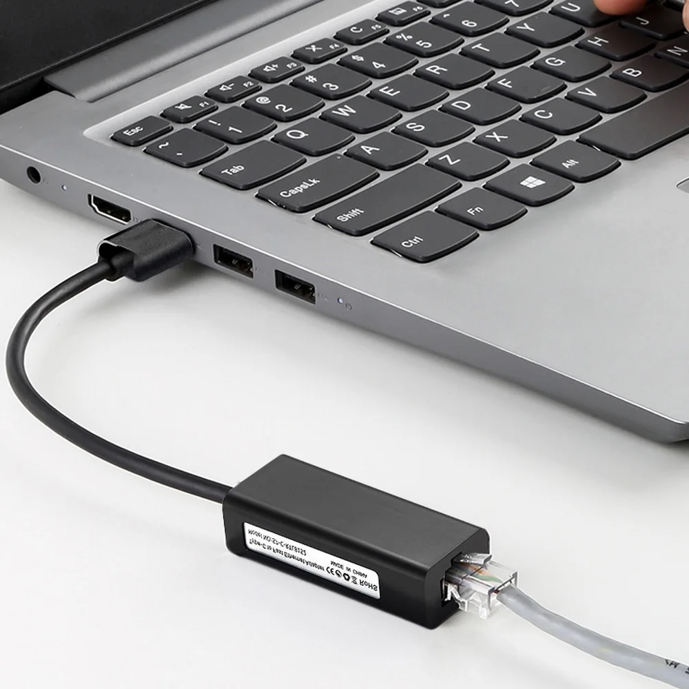 Проводной сетевой адаптер USB Type C к RJ45 Ethernet LAN|Сетевые карты| |