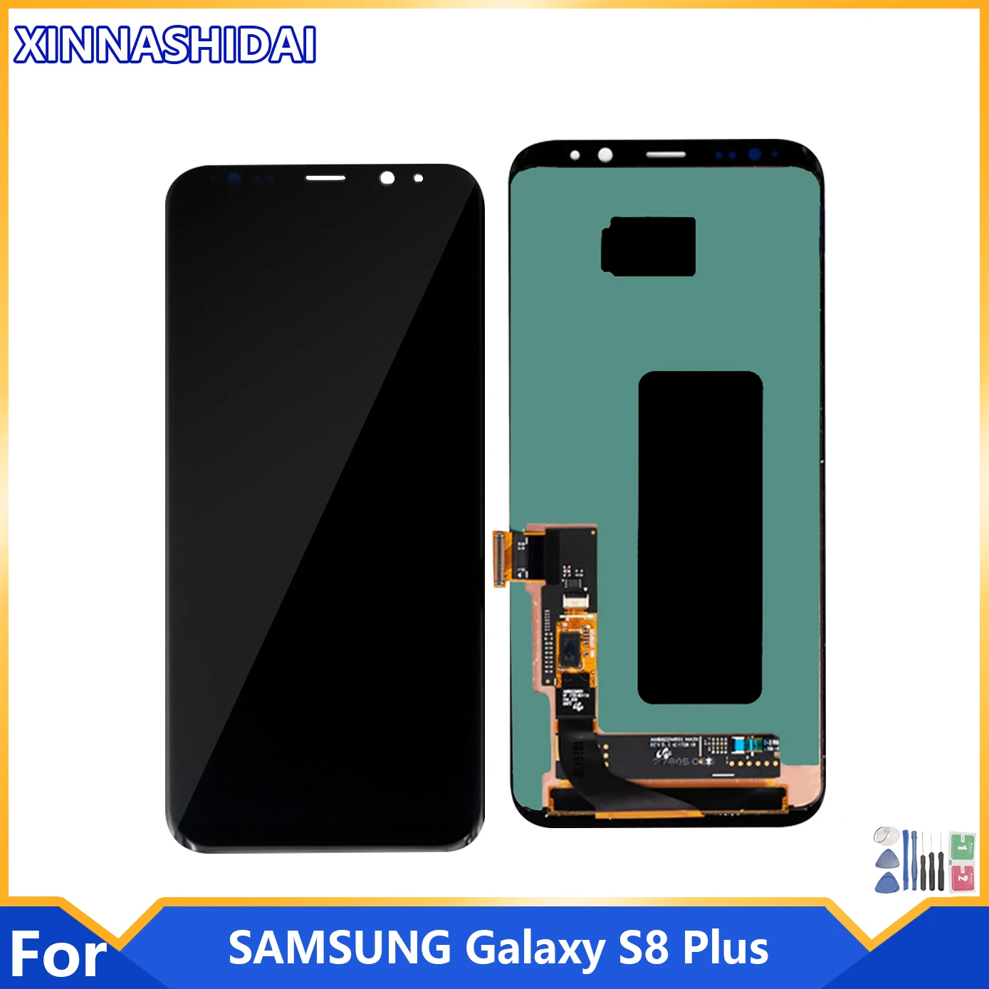 Оригинальный экран S8plus для SAMSUNG Galaxy S8 PLUS сменный ЖК-экран с сенсорным
