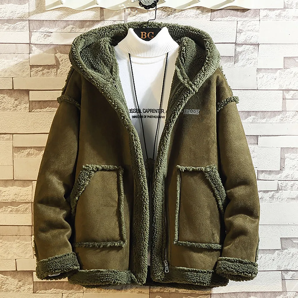 SAGACE зимняя теплая куртка Мужская Утепленная парка брендовая с хлопковой