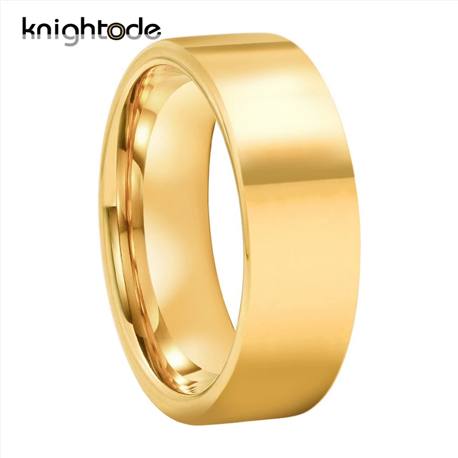 Кольцо обручальное из карбида вольфрама для мужчин и женщин классическое кольцо