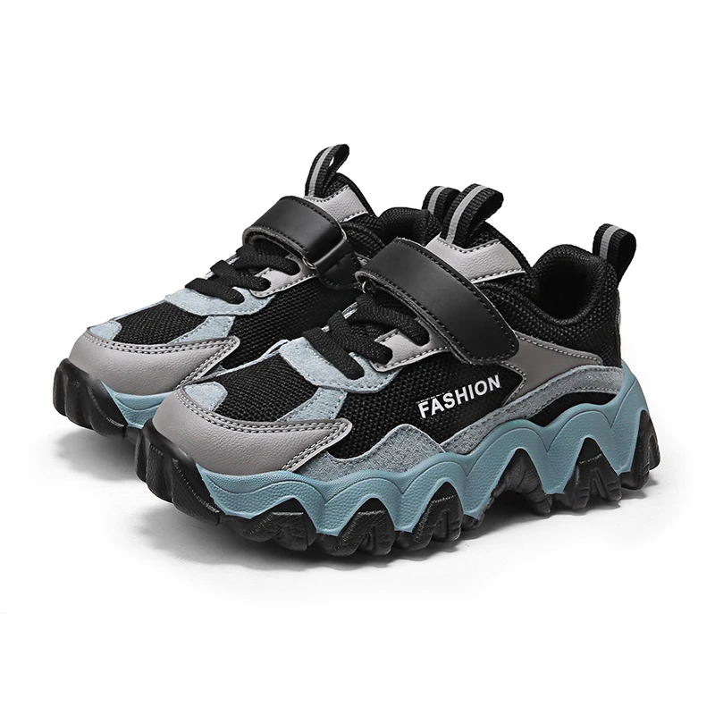 Spring Children Shoes Kids Sneakers Girls Sports Trainers Breathable Leisure Boys Running Thick Sole Child Platform | Детская одежда и