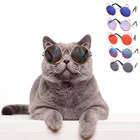 Кошачьи солнцезащитные очки для домашних животных, стильные очки, модная одежда для собак, милый котенок, щенок, реквизит для фотографий, аксессуары для домашних животных