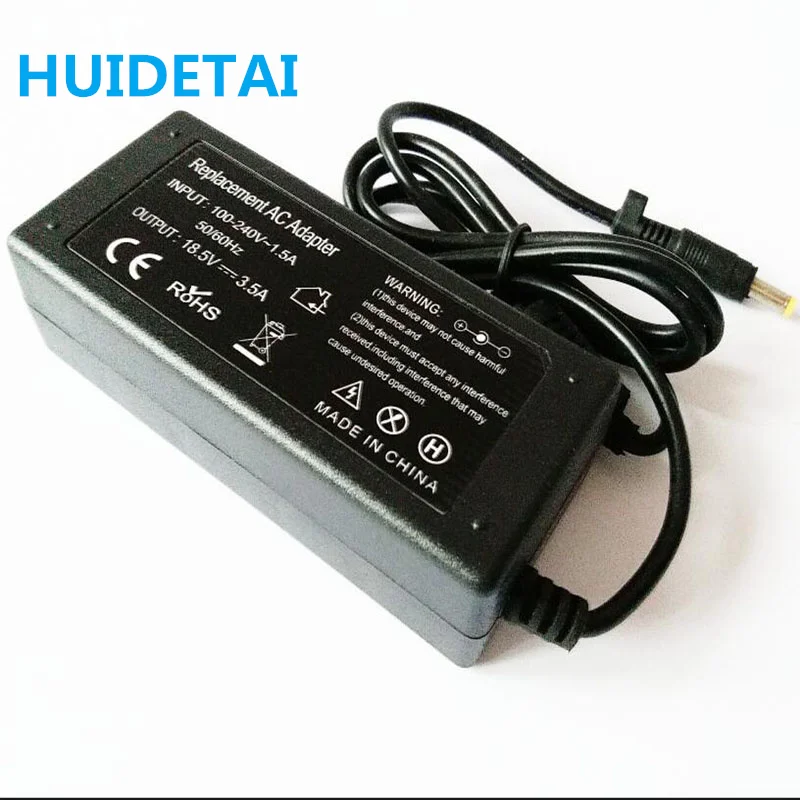 18 5 в а 65 Вт AC DC адаптер питания зарядное устройство для HP dv8000 M300 M700 TC1000 N110 |