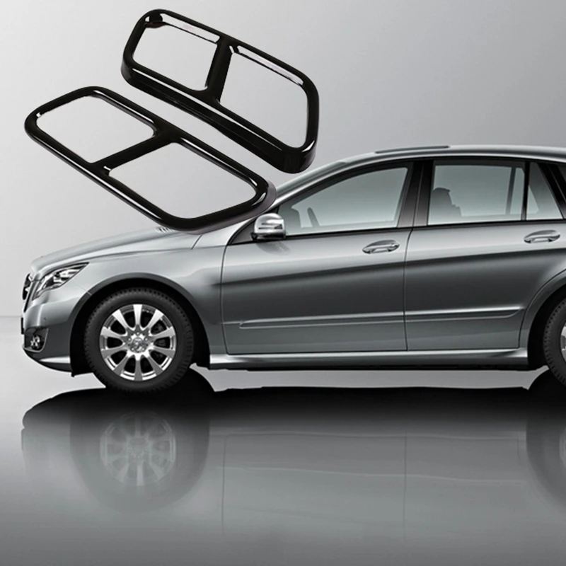 Автомобильные аксессуары 2 шт. накладки на выхлопную трубу для Mercedes Benz S R Class W222 Coupe