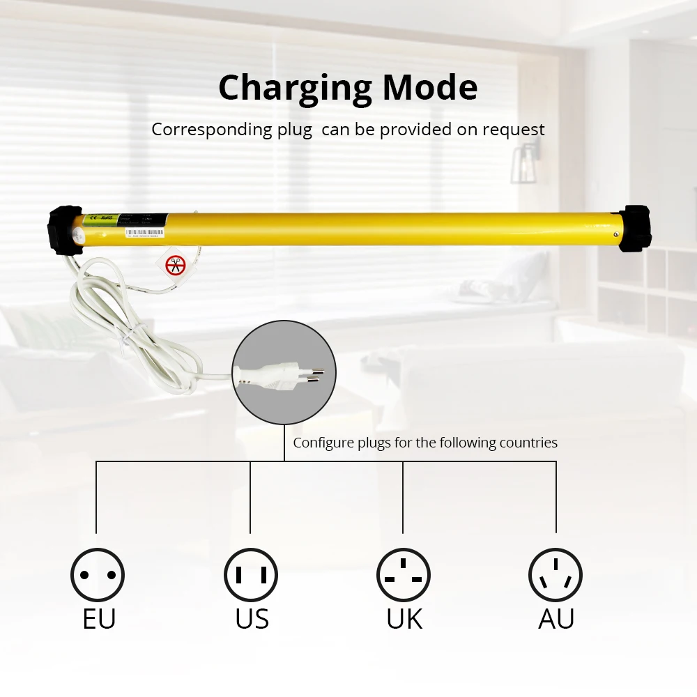 Автоматические электрические роликовые жалюзи переменного тока для умного дома