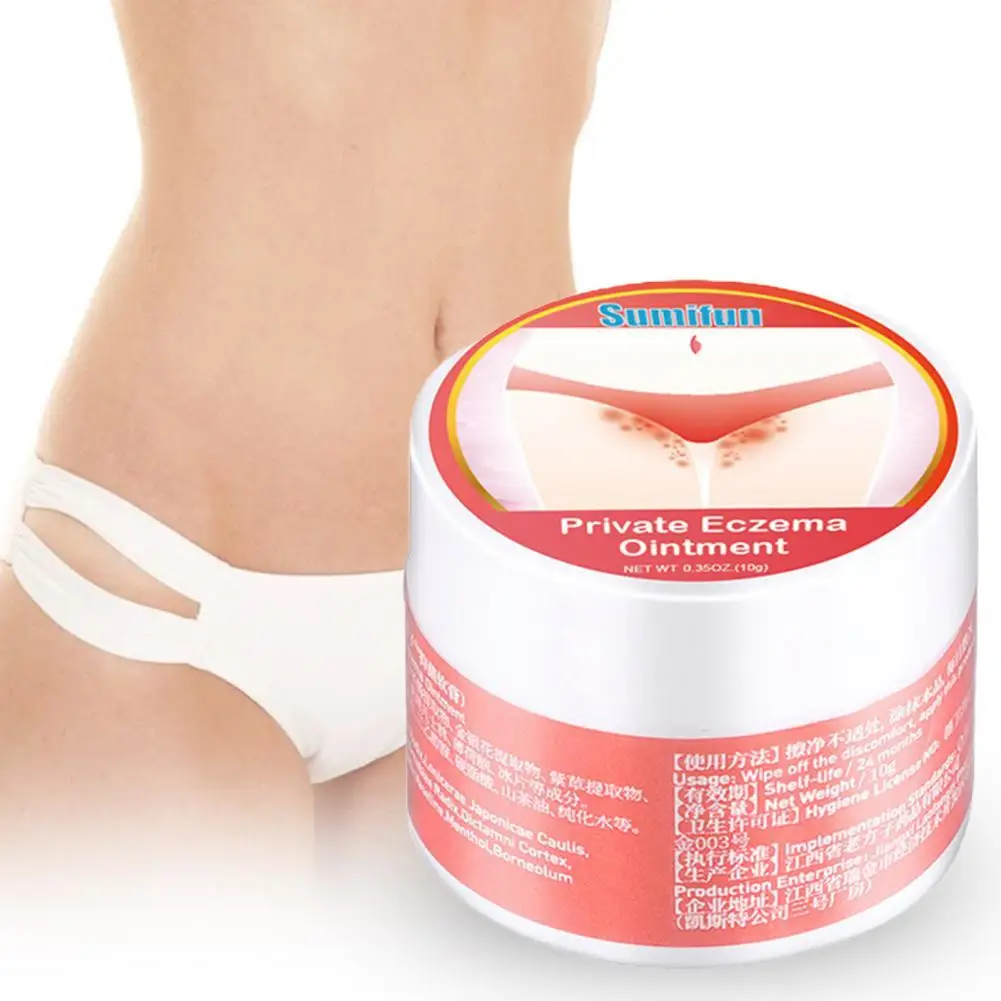 

10g Itchy Cream Deep Repair Anti-recurrence Natural Herbal Extracts Private Eczema Itching Ointment for Personal Use