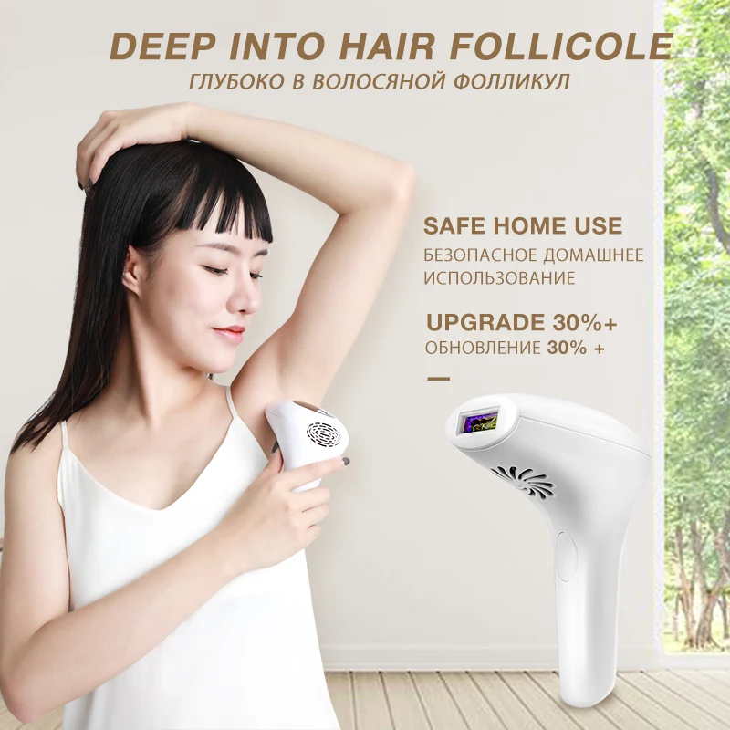 Painless 2020 New Laser Epilator 900000 Flashes Permanent IPL Photoepilator Hair Removal depiladora electric Epilator Dropship